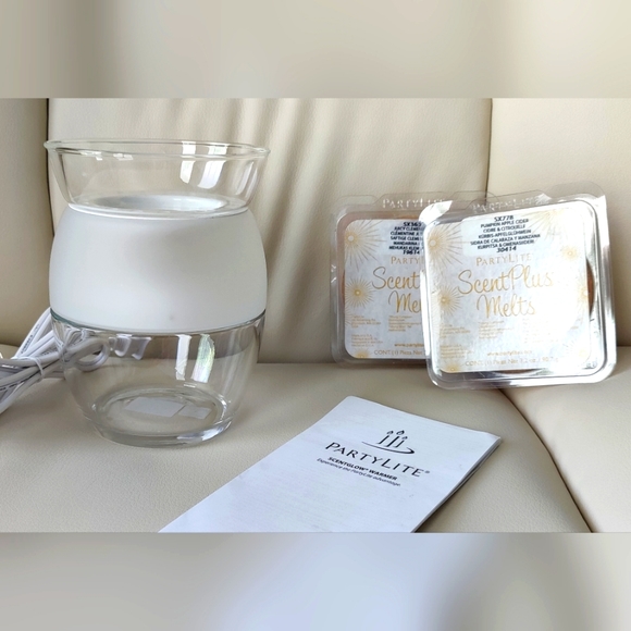 PartyLite Accents Partylite Scentglow Warmer Clearly Creative With